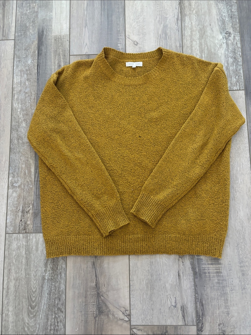 emory park Women's Crewneck Sweater - Mustard